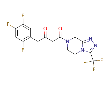 1,3-Butanedione,1-[5,6-dihydro-3-(trifluoromethyl)-1,2,4-triazolo[4,3-a]pyrazin-7(8H)-yl]-4-(2,4,5-trifluorophenyl)-