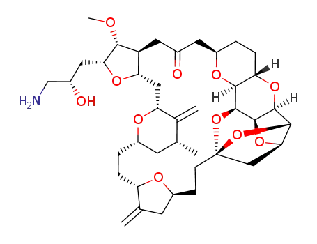(1S,3S,6S,9S,12S,14R,16R,18S,20R,21R,22S,26R,29S,31R,32S,33R,35R,36S)-20-[(2S)-3-Amino-2-hydroxypropyl]-21-methoxy-14-methyl-8,15-bis(methylene)-2,19,30,34,37,39,40,41-octaoxanonacyclo [24.9.2.13,32.13,33.16,9.112,16.018,22.029,36.031,35]hentetracontan-24-one