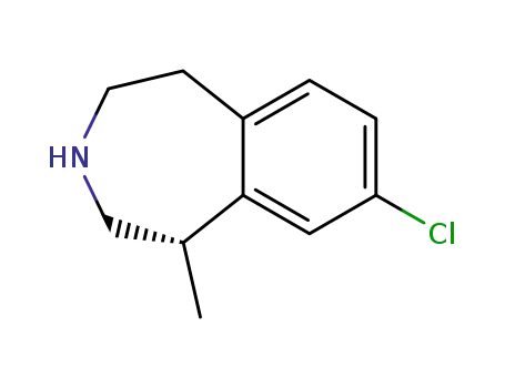 1H-3-Benzazepine, 8-chloro-2,3,4,5-tetrahydro-1-methyl-, (1S)-