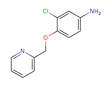 3-chloro-4-(2-pyridylmethoxy)aniline