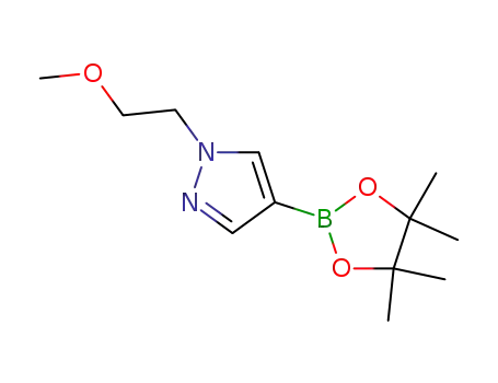 1-(2-methoxyethyl)-4-(4,4,5,5-tetramethyl-[1,3,2]dioxaborolan-2-yl)-1H-pyrazole