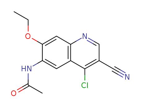 N-(4-Chloro-3-cyano-7-ethoxy-6-quinolinyl)acetamide(848133-76-6)