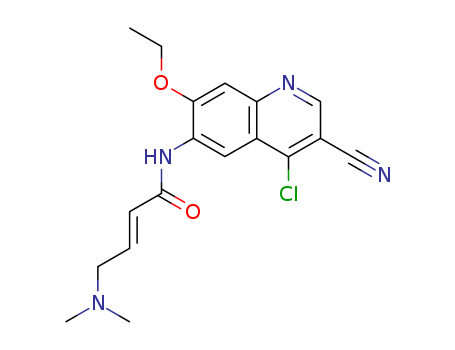 (2E)-N-(4-Chloro-3-cyano-7-ethoxy-6-quinolinyl)-4-(dimethylamino)-2-butenamide