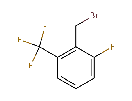 Molecular Structure of 239087-08-2 (2-FLUORO-6-(TRIFLUOROMETHYL)BENZYL BROMIDE)