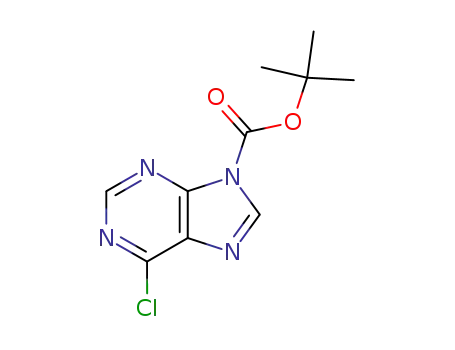 9-tert-butoxycarbonyl-6-chloro-9H-purine