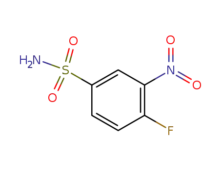 Molecular Structure of 406233-31-6 (4-Fluoro-3-nitrobenzenesulfonamide)