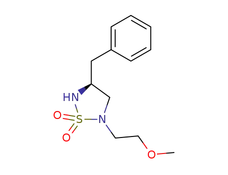 (S)-4-Benzyl-2-(2-methoxy-ethyl)-[1,2,5]thiadiazolidine 1,1-dioxide
