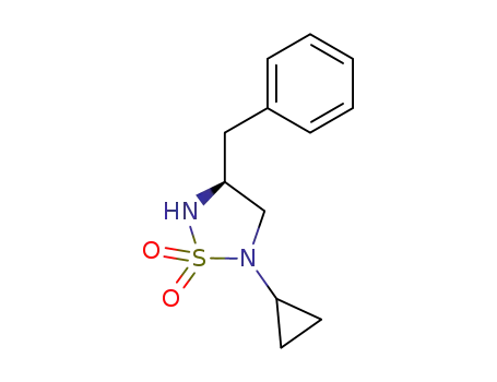 (S)-4-Benzyl-2-cyclopropyl-[1,2,5]thiadiazolidine 1,1-dioxide