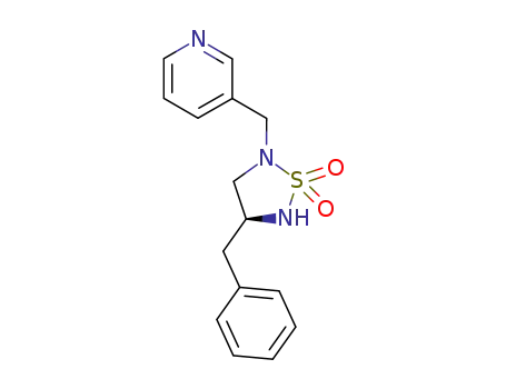 3-((S)-4-Benzyl-1,1-dioxo-1λ6-[1,2,5]thiadiazolidin-2-ylmethyl)-pyridine