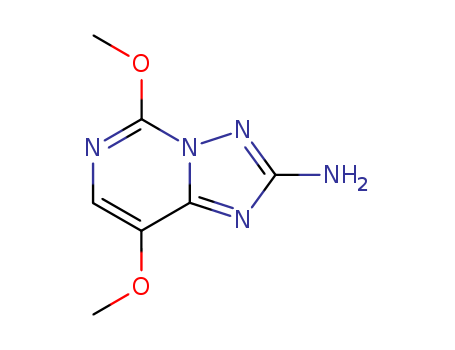5,8-Dimethoxy-[1,2,4]triazolo[1,5-c]pyrimidin-2-amine 219715-62-5
