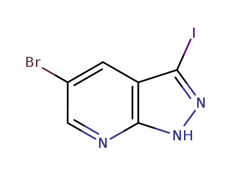 1H-Pyrazolo[3,4-b]pyridine,5-bromo-3-iodo-