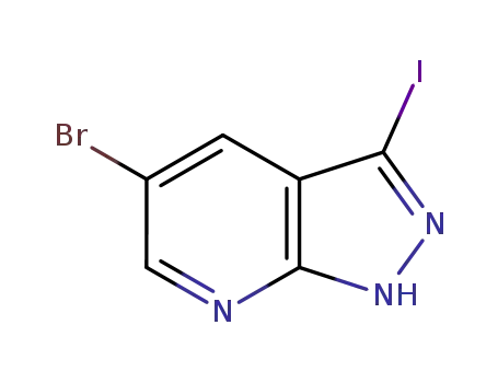 1H-Pyrazolo[3,4-b]pyridine,5-bromo-3-iodo-