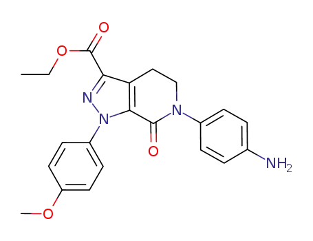 1-(4-methoxyphenyl)-6-(4-aminophenyl)-7-oxo-4,5,6,7-tetrahydro-1H-pyrazolo[3,4-c]pyridine-3-carboxylic acid ethyl ester