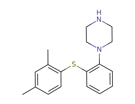 Molecular Structure of 508233-74-7 (Vortioxetine)