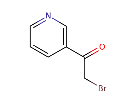 Molecular Structure of 6221-12-1 (3-(2-bromoacetyl)pyridine)