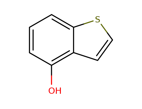Molecular Structure of 3610-02-4 (Benzo[b]thiophene-4-ol)