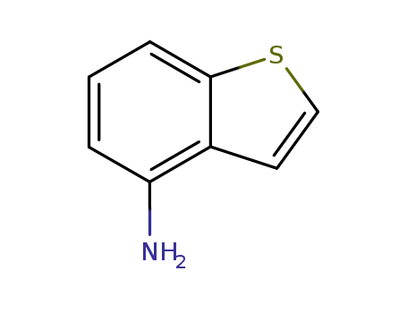 Molecular Structure of 17402-83-4 (1-BENZOTHIEN-4-YLAMINE)