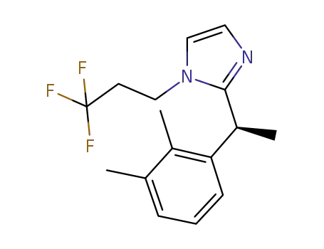 2-[(1S)-1-(2,3-Dimethylphenyl)ethyl]-1-(3,3,3-trifluoropropyl)-1H-imidazole