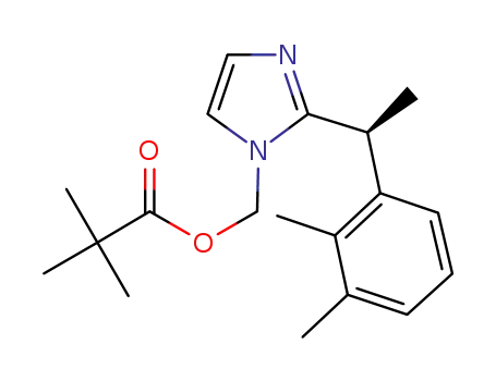 {2-[(1S)-1-(2,3-Dimethylphenyl)ethyl]-1H-imidazol-1-yl}methyl pivalate