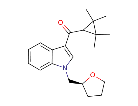 (S)-(1-((tetrahydrofuran-2-yl)methyl)-1H-indol-3-yl)(2,2,3,3-tetramethylcyclopropyl)methanone