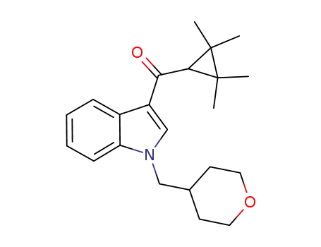 [1-[(tetrahydro-2H-pyran-4-yl)methyl]-1H-indol-3-yl](2,2,3,3-tetramethylcyclopropyl)-methanone