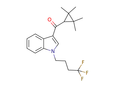 (2,2,3,3-tetramethylcyclopropyl)-(1-(4,4,4-trifluorobutyl)-1H-indol-3-yl)methanone