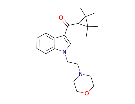 [1-(2-morpholin-4-ylethyl)-1H-indol-3-yl](2,2,3,3-tetramethylcyclopropyl)methanone