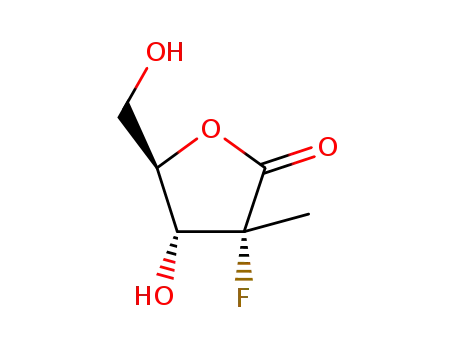 (3R,4R,5R)-3‑fluoro‑4‑hydroxy‑5‑(hydroxymethyl)‑3‑methyltetrahydrofuran‑2‑one