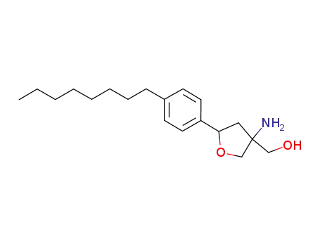 (3-amino-5-(4-octylphenyl)tetrahydrofuran-3-yl)methanol