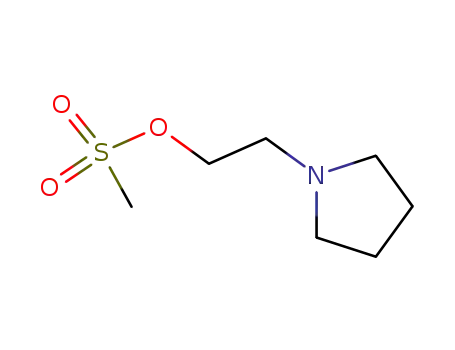 methanesulfonic acid 2-pyrrolidin-1-ylethyl ester