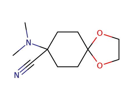 8-DiMethylaMino-1,4-dioxaspiro[4.5]decan-8-carbonitrile