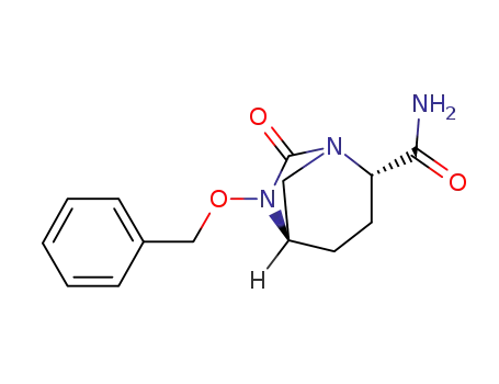 ( (2S,5R)-6-(benzyloxy)-7-oxo-1,6-diazabicyclo[3.2.1]octane-2-carboxamide )