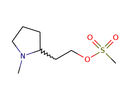 2-(1-methylpyrrolidin-2-yl)ethyl methanesulfonate