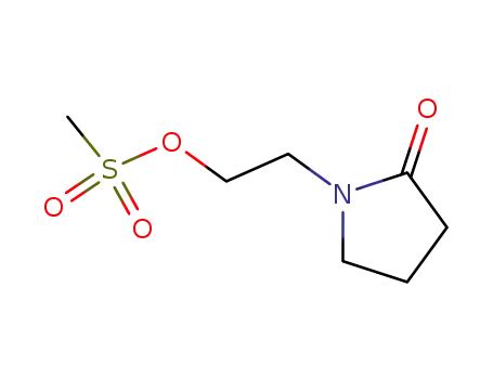 2-(2-oxopyrrolidin-1-yl)ethyl methanesulfonate