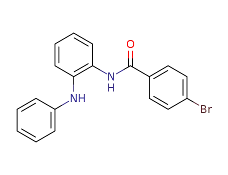 Molecular Structure of 359427-13-7 (4-Bromo-N-(2-(phenylamino)phenyl)benzamide)
