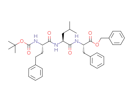 Benzyl(2S)-2-[[(2S)-4-methyl-2-[[(2S)-2-[(2-methylpropan-2-yl)oxycarbonylamino]-4-phenylbutanoyl]amino]pentanoyl]amino]-3-phenylpropanoate