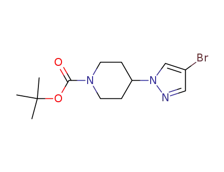 1-Piperidinecarboxylicacid, 4-(4-bromo-1H-pyrazol-1-yl)-, 1,1-dimethylethyl ester