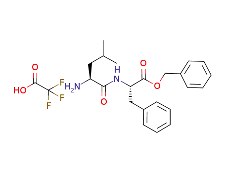 (S)-benzyl 2-((S)-2-amino-4-methylpentanamido)-3-phenylpropanoate TFA salt