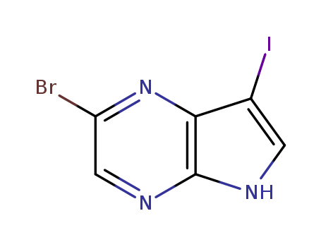 2-BROMO-7-IODO-5H-PYRROLO[2,3-B]PYRAZINE
