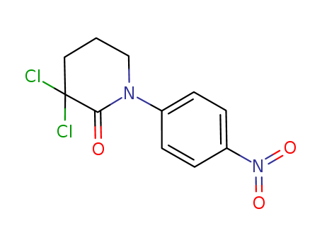2-Piperidinone, 3,3-dichloro-1-(4-nitrophenyl)-