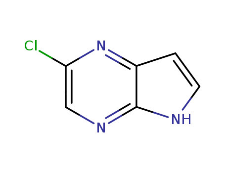 5H-Pyrrolo[2,3-b]pyrazine,2-chloro-