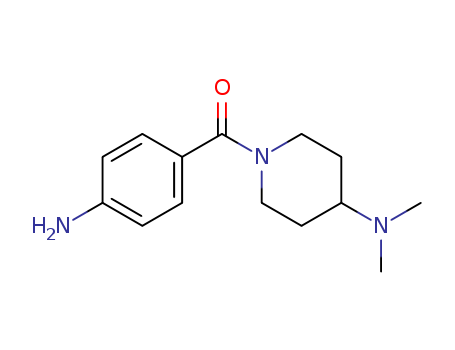 (4-aminophenyl)[4-(dimethylamino)-1-piperidinyl]methanone CAS No.50534-08-2