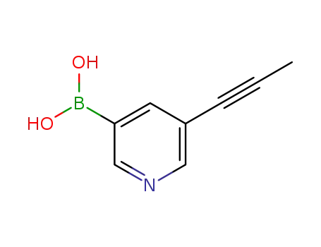 5-(prop-1-ynyl)pyridin-3-ylboronic acid