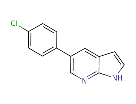 5-(4-Chlorophenyl)-1H-pyrrolo[2,3-b]pyridine(918516-27-5)