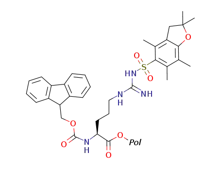 Fmoc-Arg(Pbf)-Wang resin