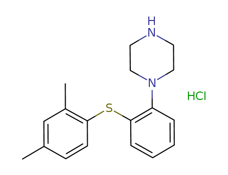1-[2-(2,4-DiMethylphenylsulfanyl)phenyl]piperazine Hydrochloride