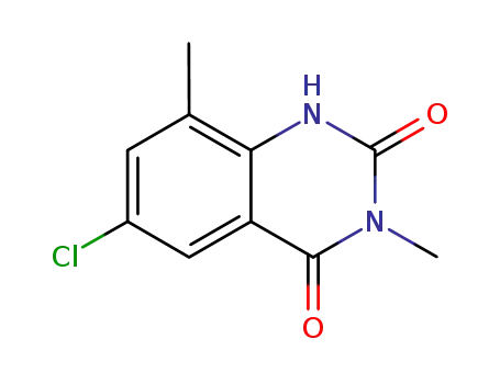 6-chloro-3,8-dimethyl-2,4(1H,3H)-quinazolinedione