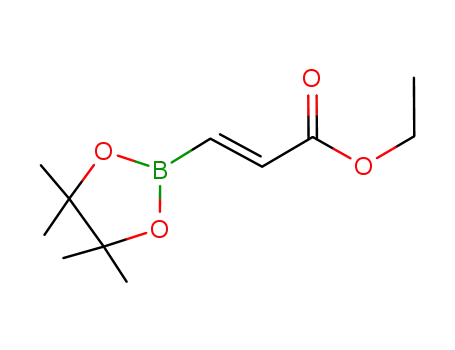 Molecular Structure of 1009307-13-4 (2-Ethoxycarbonylvinylboronic acid pinacol ester)