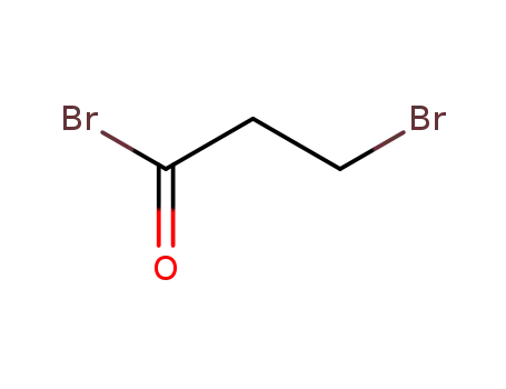 Molecular Structure of 7623-16-7 (1,3-Dibromo-1-propanone)