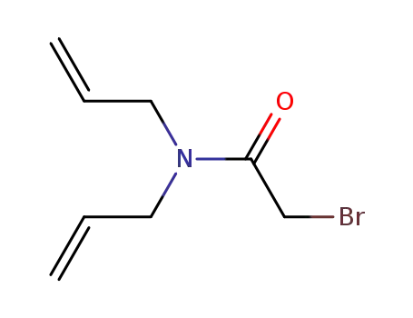 Molecular Structure of 60277-03-4 (N,N-DIALLYL-2-BROMO-ACETAMIDE)